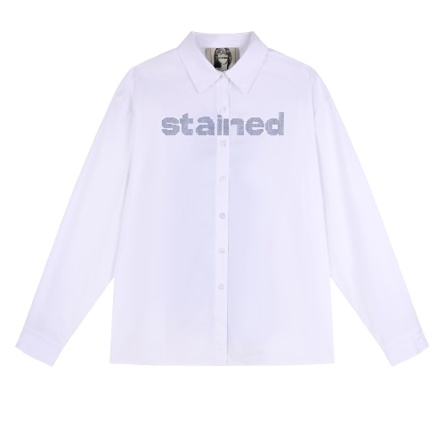 FROSTED WHITE SHIRT